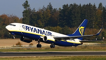 Ryanair odnotowuje dwucyfrowe wzrosty w ciągu ostatniego roku