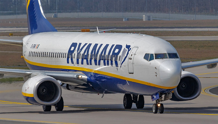 Ryanair z zyskiem 663 mln euro w I kwartale